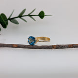 Square Cushion Cut London Blue Topaz Loose Gemstone