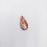 Rhodochrosite || Drilled Single Piece || Almond Shape - Side Drilled || Beautiful Cabochon Gem || 26x12x5mm