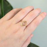 Avanti 14K Solid Gold Solitaire Ring Mount | Marquise 12x9mm