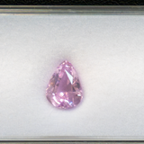 Natural Kunzite, Untreated 5.5ct Pear 13x10mm - Collector Quality Loose Gemstone