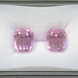 Natural Kunzite, Untreated 8.17ct Emerald Cut 11.3x10mm - Collector Quality Loose Gemstone