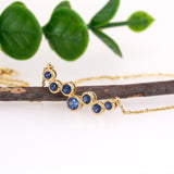 Beautiful Blue Sapphire Necklace