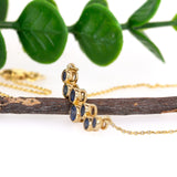 Beautiful Blue Sapphire Necklace