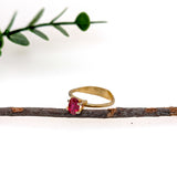 Natural Oval Faceted Ruby Gemstone – Madagascar Origin, Loose Gemstone for Jewelry Setting