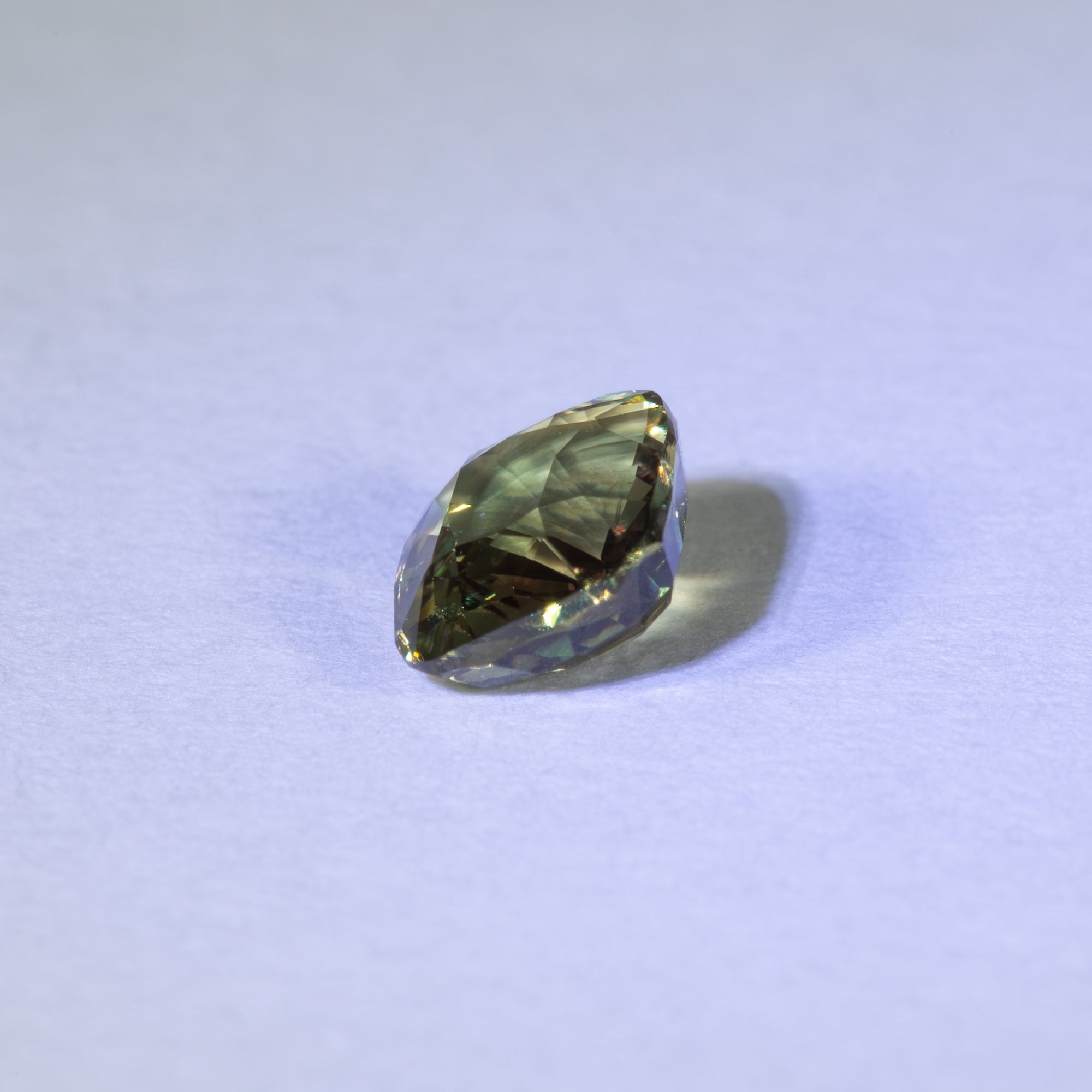1.02 carat natural color-change alexandrite cushion, 6.04x5.27mm untreated loose gemstone – view 6