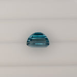 natural cambodian blue zircon emerald cut loose gemstone