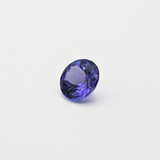 AAA Vivid Blue Tanzanite 1.6 Ct Round 7 mm Natural Gemstone – Brilliant Cut Fine Tanzanite for Custom Jewelry