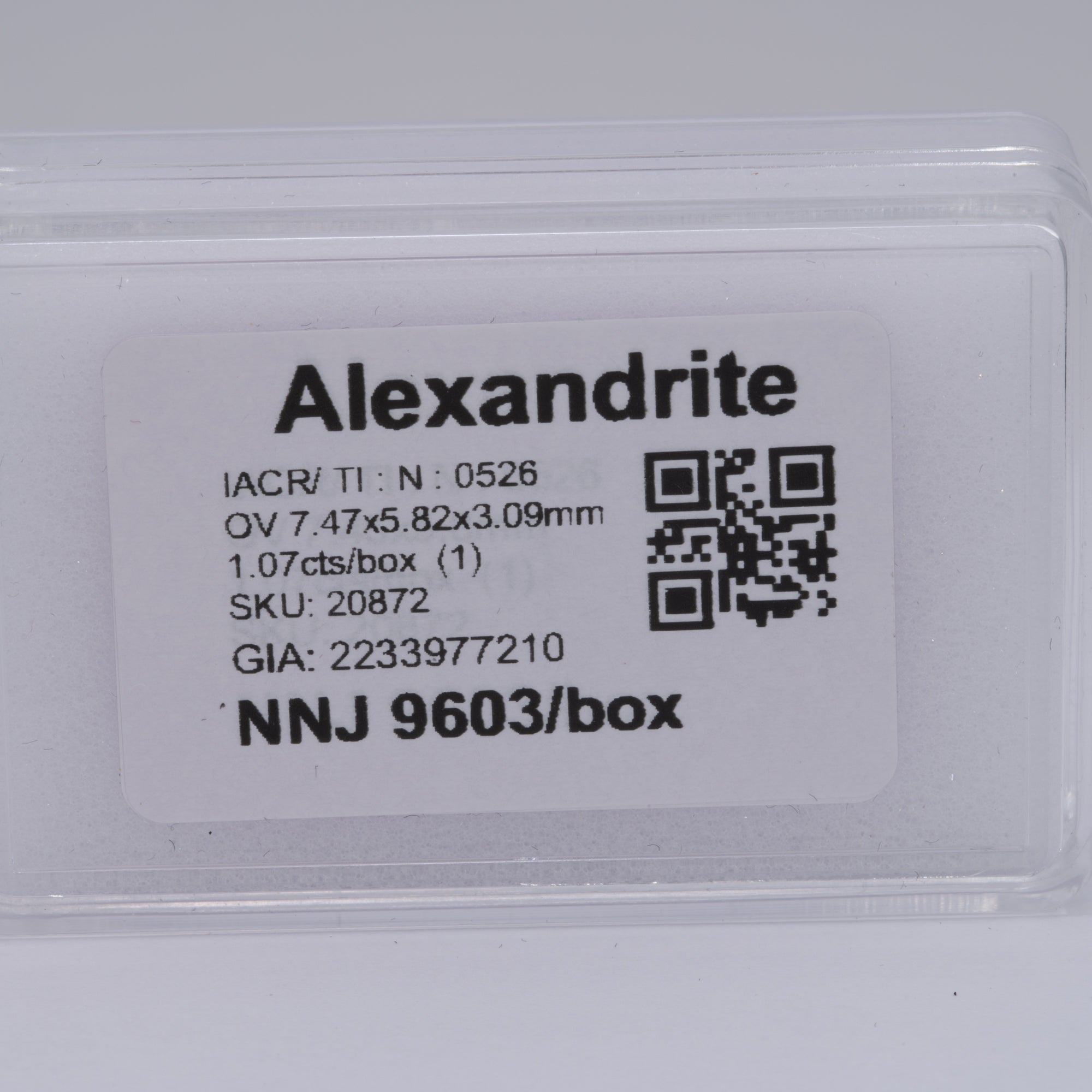 1.07 carat natural color-change alexandrite oval, 7.47x5.82mm untreated loose gemstone – view 6