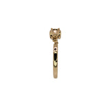Dhriti 14K Yellow Gold Leopard Diamond Bangle
