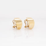 Elysia 14k Solid Gold Estate Hoop Earrings
