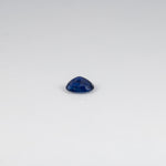 0.53 carat natural AA grade blue sapphire oval 5x4mm loose gemstone – view 5