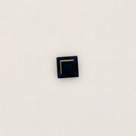 0.17 carat natural blue sapphire, princess 2.8mm loose gemstone