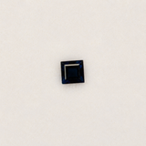 0.17 carat natural blue sapphire, princess 2.8mm loose gemstone
