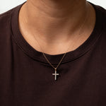 14K Rose Gold Lab Grown Diamond Pendant