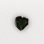 2.56ct chrome tourmaline heart 10.1x9.8mm loose green gemstone