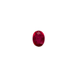 Natural Faceted Oval Red Ruby Gemstones for Jewelry Making