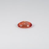1.50 carat natural Ceylon padparadscha sapphire oval 8x6mm loose gemstone – view 4