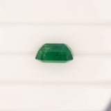 5.02ct zambian emerald emerald cut 12.6x8.1mm loose green gemstone