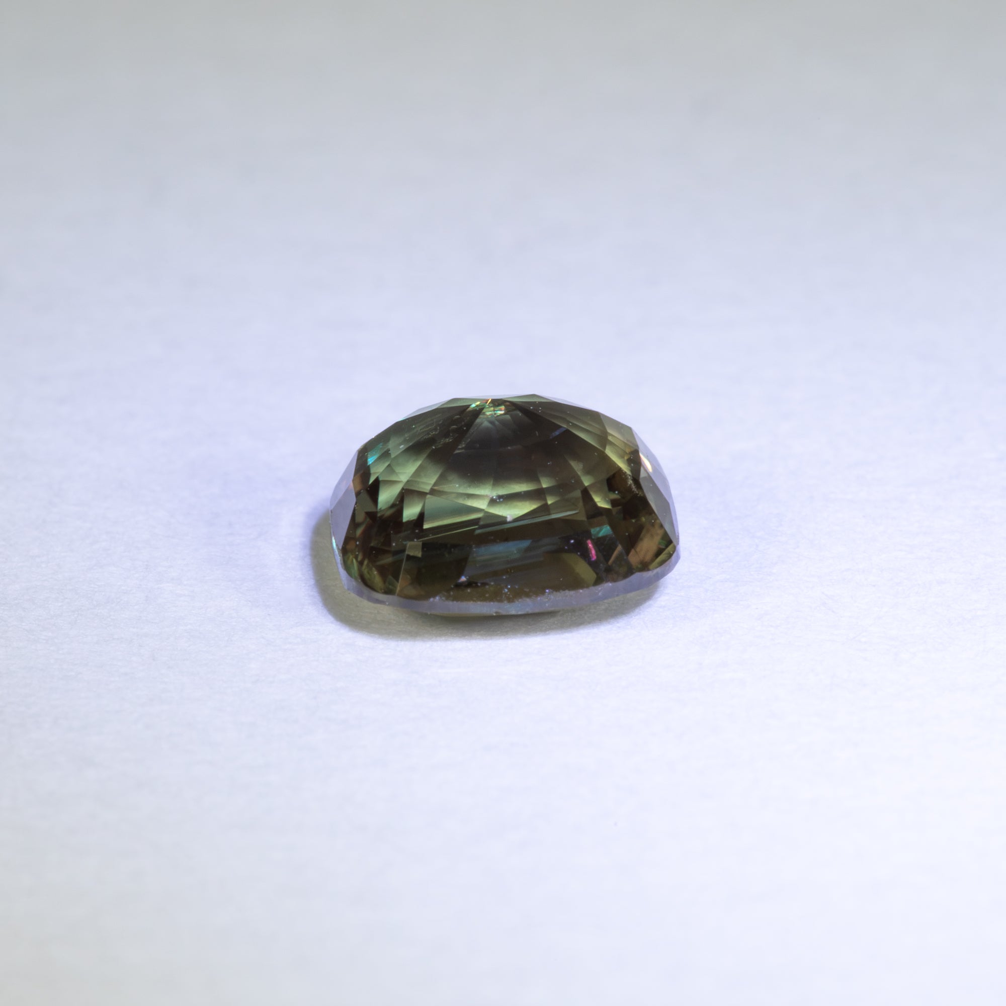 1.02 carat natural color-change alexandrite cushion, 6.04x5.27mm untreated loose gemstone – view 5