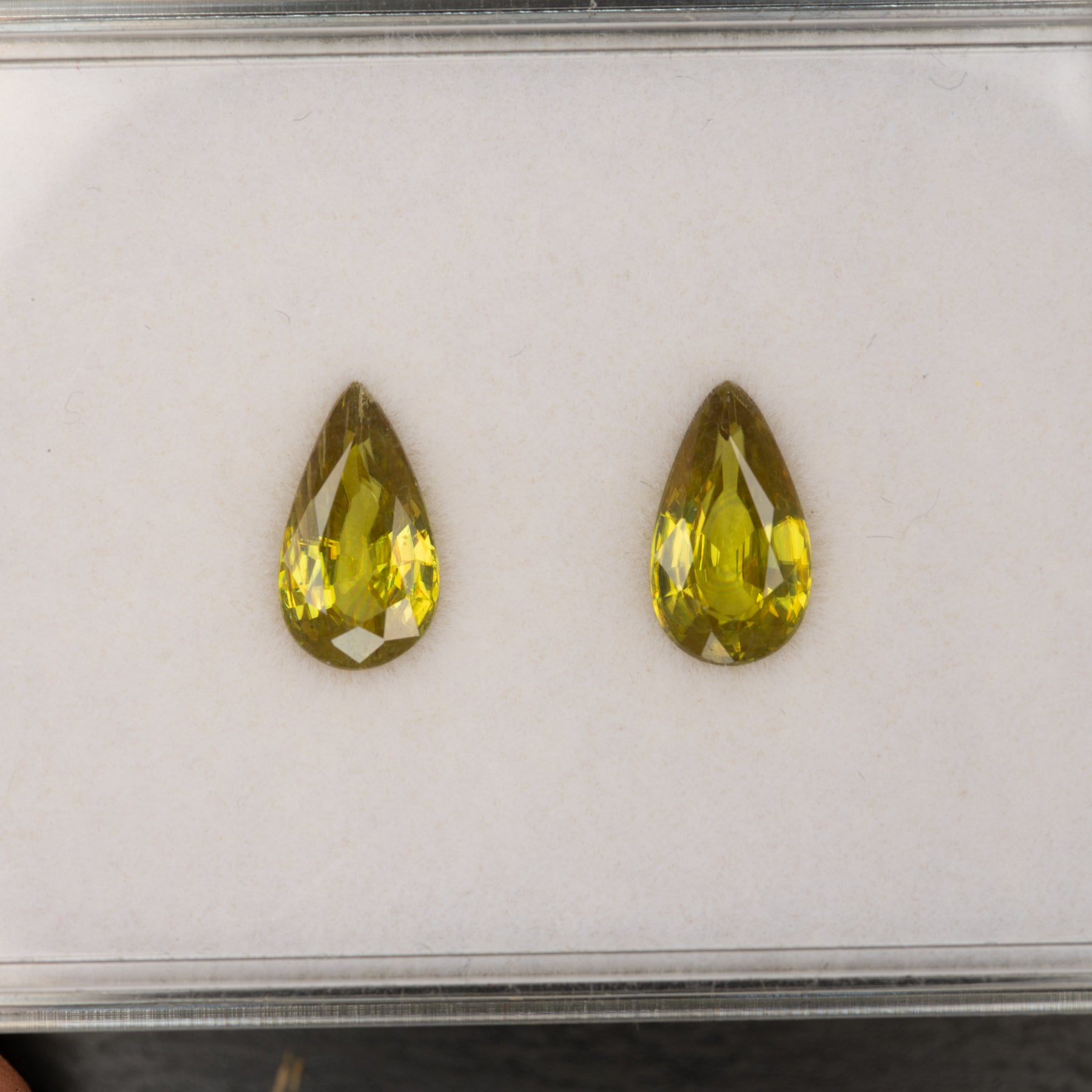 Sphene Pear Loose Gemstone 1.64 Carats