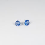 0.53 carat natural AAA grade blue sapphire oval 5x4mm loose gemstone – view 3