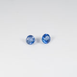 0.53 carat natural AAA grade blue sapphire oval 5x4mm loose gemstone – view 3