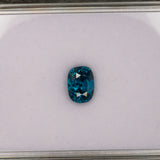Natural Cambodian Blue Zircon Oval Shape 8.7x6.3x7.2mm 4.3ct Loose Gemstone