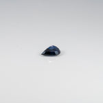 1.26 carat natural blue sapphire pear 8x6mm loose gemstone – view 4