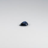 1.26 carat natural blue sapphire pear 8x6mm loose gemstone – view 4