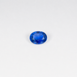 1.04 carat natural blue sapphire, oval 6.8x5.5mm loose gemstone