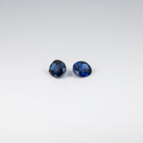 0.78 carat natural blue sapphire oval 6x4.6mm loose gemstone – view 3