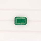 3.61ct zambian emerald emerald cut 11.2x7.6mm loose green gemstone