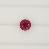 GIA-Certified Burma Ruby Round Cut 5.8x5.7mm 1.01 Cts – Luxurious Loose Gemstone for Fine Jewelry and Investment