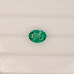1.53ct emerald oval 9x7mm loose green gemstone