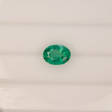 1.53ct emerald oval 9x7mm loose green gemstone