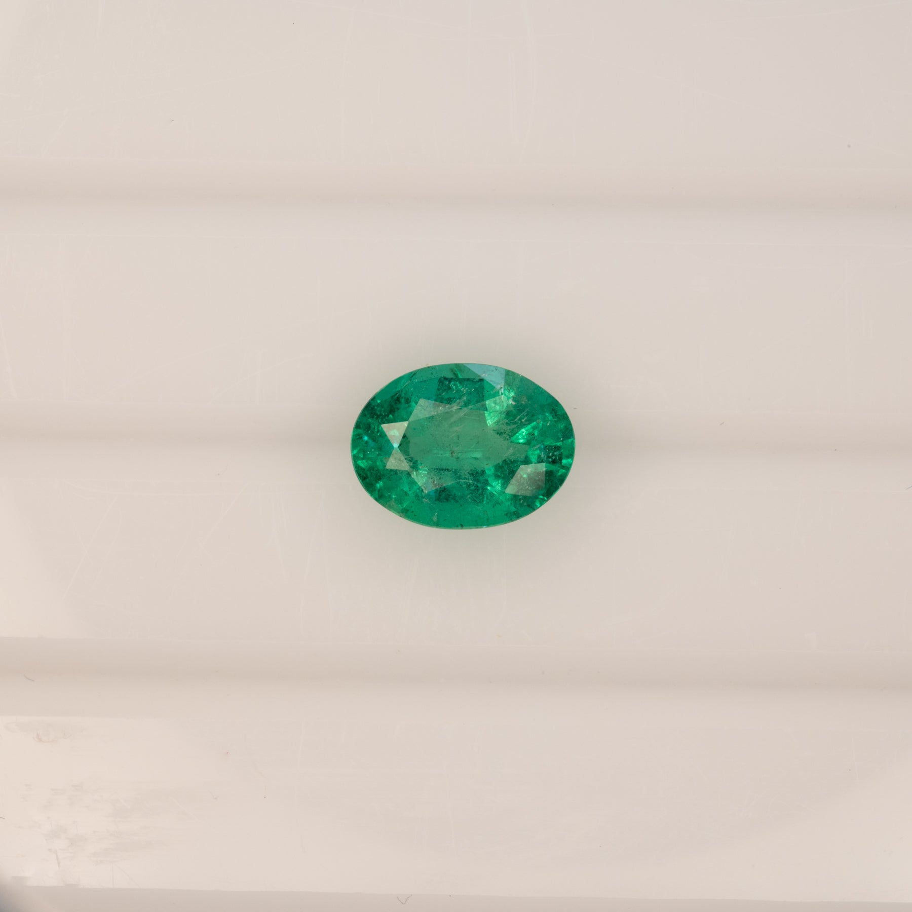 1.53ct emerald oval 9x7mm loose green gemstone