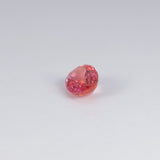 0.58 carat natural Ceylon padparadscha sapphire oval 6x4mm loose gemstone – view 4