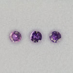 0.45 carat natural pink sapphire, round 4.7mm loose gemstone