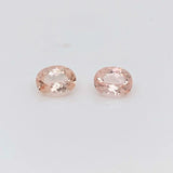 AAA Cor de Rosa Oval Peach Morganite