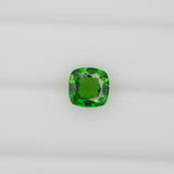 Natural Cushion Cut Tsavorite Garnet 5.9mm ~0.9cts – Loose Gemstone for Custom Jewelry