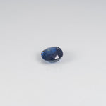 0.71 carat natural blue sapphire oval 6x5mm loose gemstone – view 3