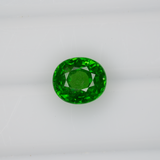 Natural Tsavorite 2.09 Cts Oval Cut 7.7x6.7mm | Rare Untreated Green Garnet Gemstone