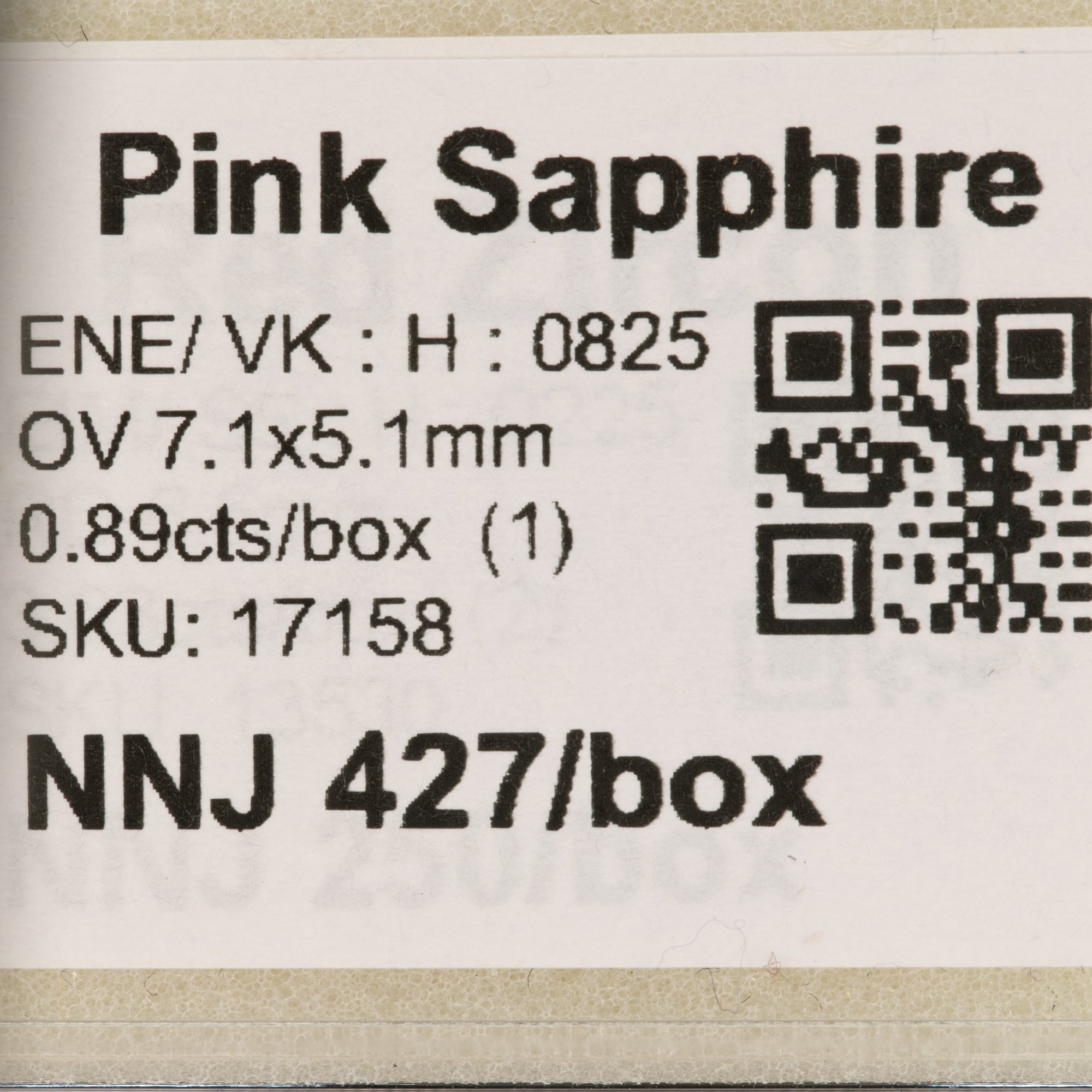 0.89 carat natural pink sapphire oval 7.1x5.1mm loose gemstone – view 2