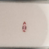 Natural Brazilian Imperial Topaz Pear Cut Loose Gem ~0.30cts - Rare Earth-Mined Gemstone