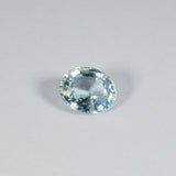 1.74 carat GIA certified Brazilian Paraiba tourmaline, oval cut, 8.79x7.04mm loose gemstone