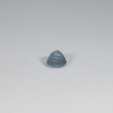 2.07 carat natural Brazilian copper-bearing Paraiba tourmaline oval, 8.23x6.97mm untreated loose gemstone – view 5
