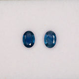 0.89 carat natural blue sapphire oval 7x5mm loose gemstone – view 4