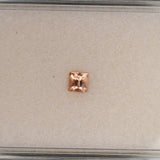 Natural Brazilian Imperial Topaz Radiant Cut Loose Gem ~0.54cts - Rare Earth-Mined Gemstone