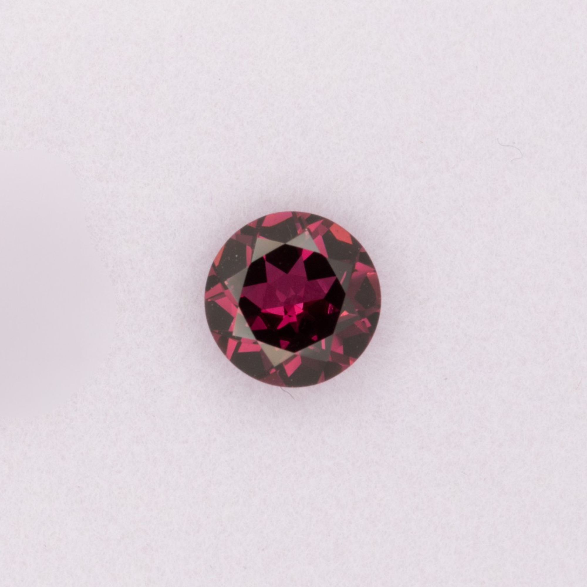 1.15ct Purple Garnet round 6.4mm loose purple gemstone