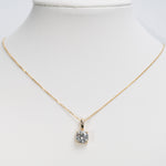 14K Yellow Gold Lab Grown Diamond Pendant